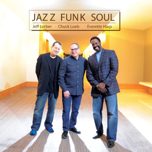CD cover featuring three men standing in a brightly lit hallway.