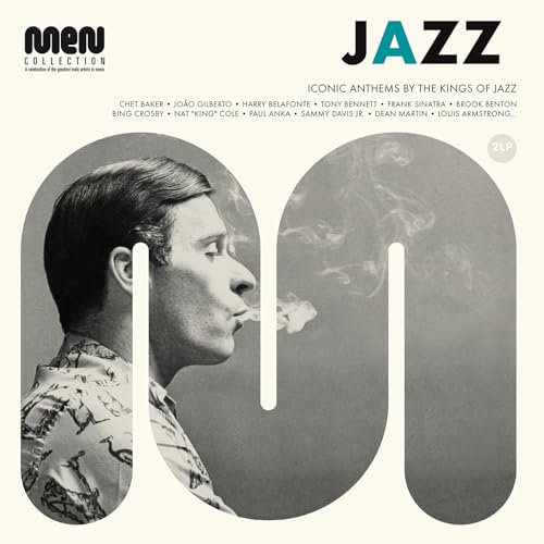 Vinyl record cover featuring a black and white portrait of Chet Baker smoking.