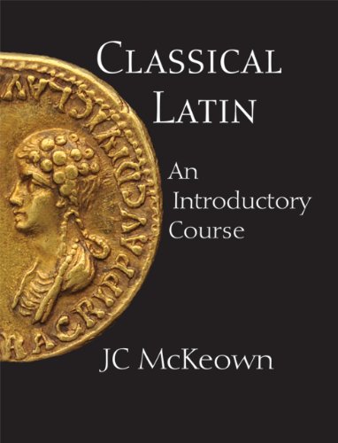 Book cover: "Classical Latin" with a Roman coin image.