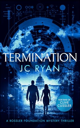 Book cover: “Termination” thriller with figures walking toward the US Capitol.