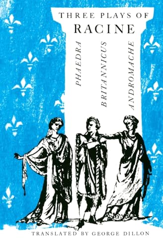 Book cover: "Three Plays of Racine" with figures in classical dress.