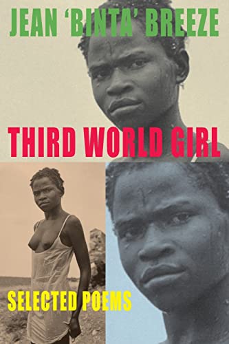 Poetry book cover with portraits of three young Black women.