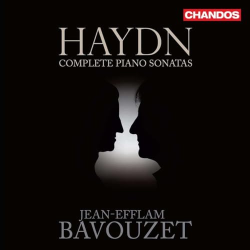 CD cover: Silhouettes, text “Haydn Complete Piano Sonatas” and artist name.