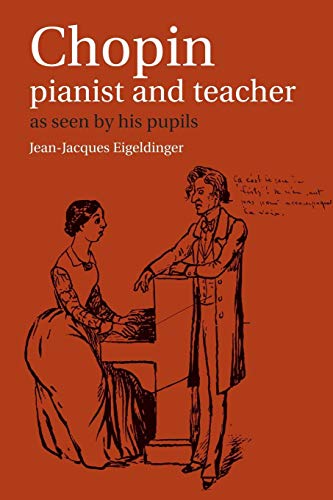 Book cover: Chopin teaching a seated student at a piano.