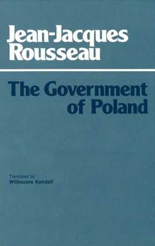 Book cover: “The Government of Poland” by Jean-Jacques Rousseau.