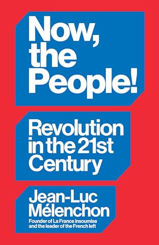 Book cover with stacked blue rectangles and white text: “Now, the People!”