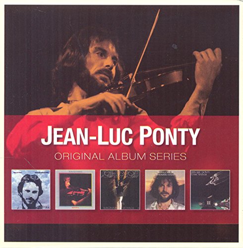 CD cover featuring violinist Jean-Luc Ponty and album artwork thumbnails.