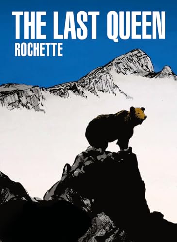 Book cover: bear on a rocky outcrop, mountains in background.