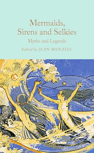 Book cover depicting mermaids in a vintage art nouveau style.