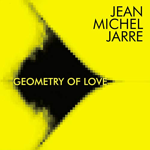 Jean-Michel Jarre “Geometry Of Love” CD cover, yellow and black abstract design.