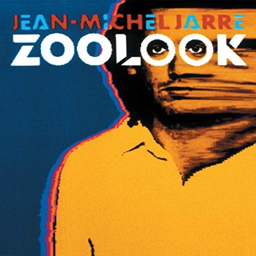 Album cover for Jean-Michel Jarre's Zoolook featuring a distorted portrait of a man's face.