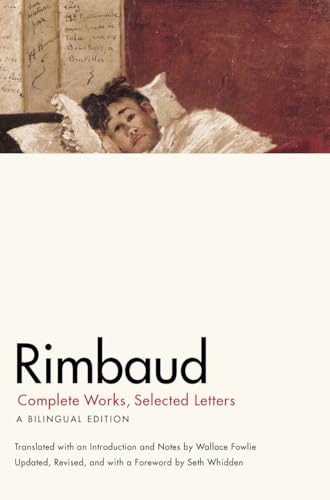 Book cover: “Rimbaud: Complete Works,” featuring a painting of a reclining man.