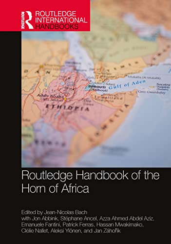 Book cover featuring a map of the Horn of Africa region.