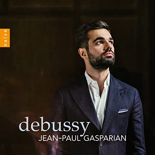 CD cover featuring pianist Jean-Paul Gasparian in a dark suit.