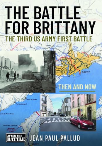 Book cover: “The Battle for Brittany” with historical and modern photos.
