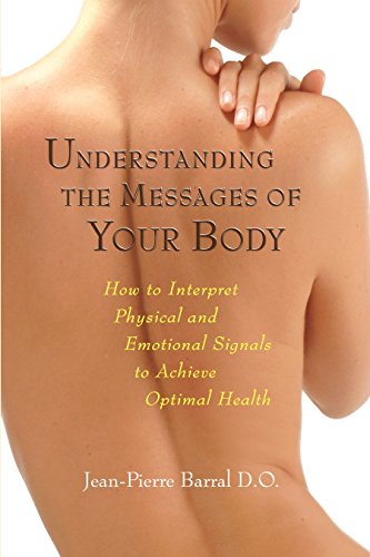Book cover featuring a person’s back and title: “Understanding the Messages of Your Body.”