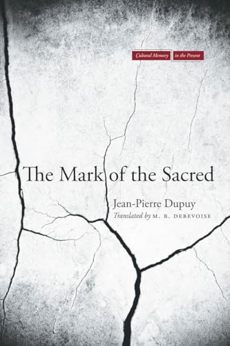 Book cover: “The Mark of the Sacred” with cracked texture.