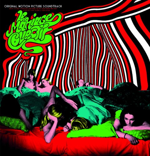 CD cover for “Mariage Collectif” soundtrack with psychedelic, striped design.