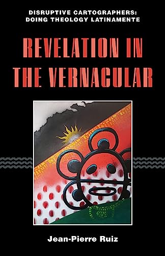 Book cover: "Revelation in the Vernacular" with abstract red and black art.