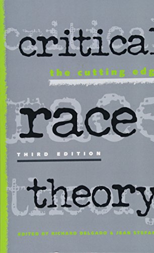 Book cover: “Critical Race Theory: The Cutting Edge”, third edition.