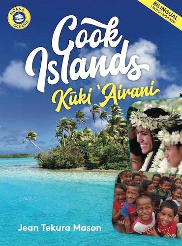 Book cover: "Cook Islands – Kūki ‘Airani" with tropical island scene.