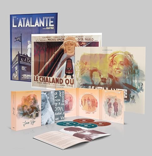 Jean Vigo Limited Edition UHD Blu-ray set with film posters and booklets.
