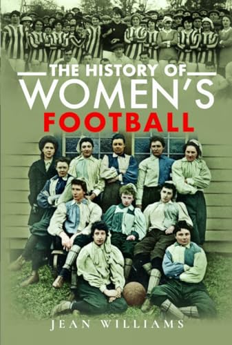 Book cover showing a vintage photograph of a women's football team.