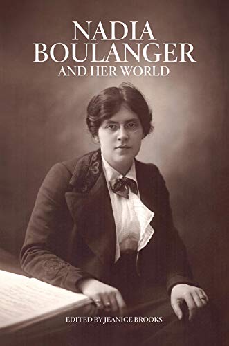 Book cover featuring a portrait of composer Nadia Boulanger.