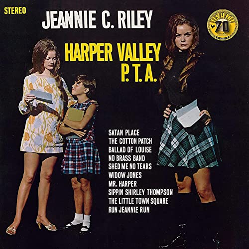 Vinyl album cover featuring Jeannie C. Riley and two other women.