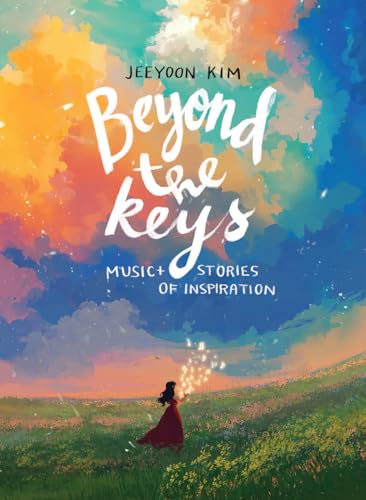 Book cover with colorful landscape, title "Beyond the Keys", and lone figure.