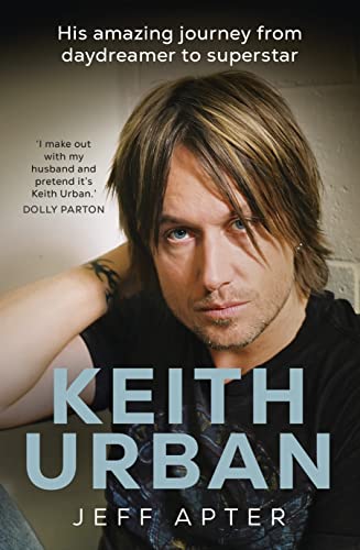 Book cover featuring a portrait of country singer Keith Urban.