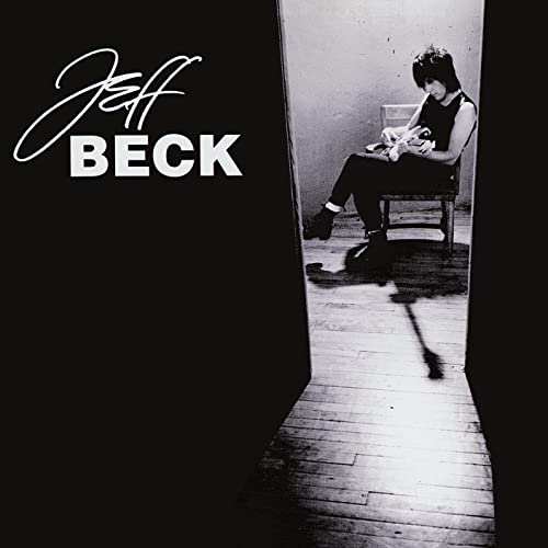 Jeff Beck album cover: a seated musician in a room, black and white.