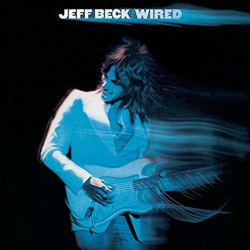 Album cover featuring Jeff Beck playing guitar with a blue motion blur effect.