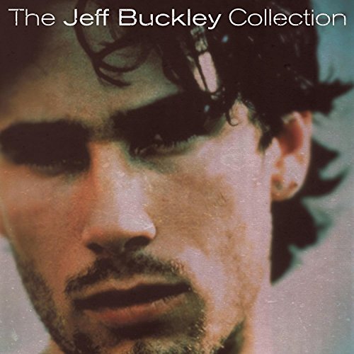 Jeff Buckley album cover, close-up portrait of a man with dark hair.