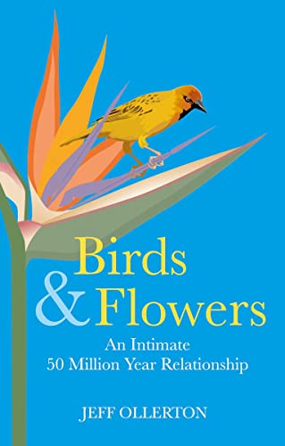 Book cover: yellow bird on a bird-of-paradise flower, title “Birds & Flowers”.