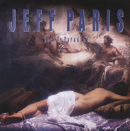 CD cover for Jeff Paris’ “Race To Paradise” with classical figures.