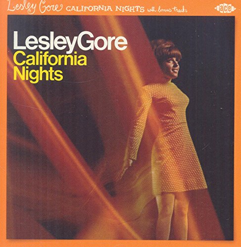 Album cover for Lesley Gore’s “California Nights” with a portrait of the singer.