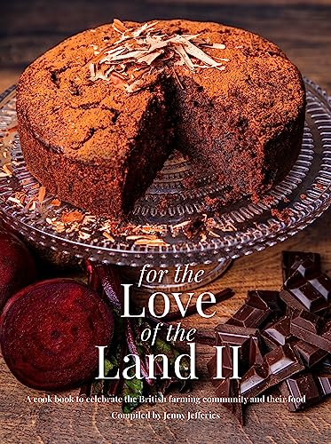 Cookbook cover featuring a chocolate cake with beetroot and dark chocolate pieces.