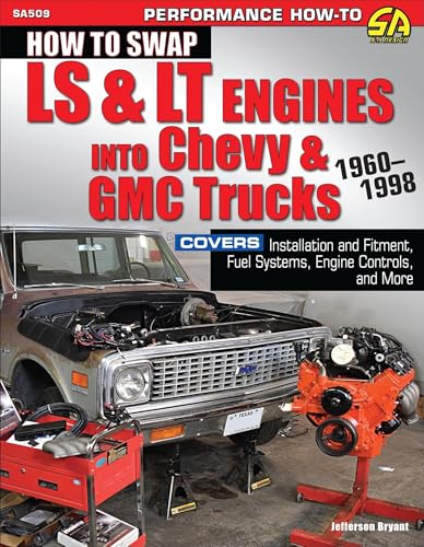 Book cover showing a classic truck with an engine and repair tools.