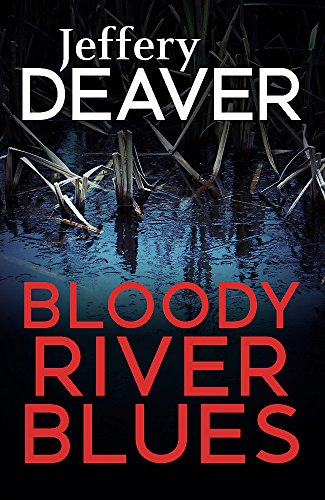 Book cover with dark water, reeds, and red title text.
