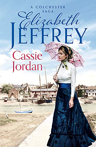 Book cover featuring a woman with a pink parasol by a river.