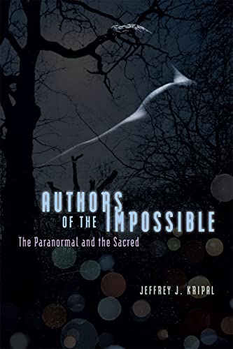Book cover with dark trees, a ghostly shape, and white title text.