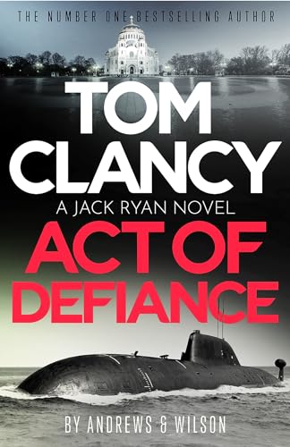 Book cover for “Act of Defiance” featuring a submarine and domed building.