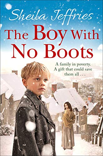 Book cover: boy in coat looks towards a woman in the snow.
