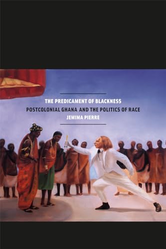 Book cover depicting figures in traditional and Western clothing, titled “The Predicament of Blackness.”