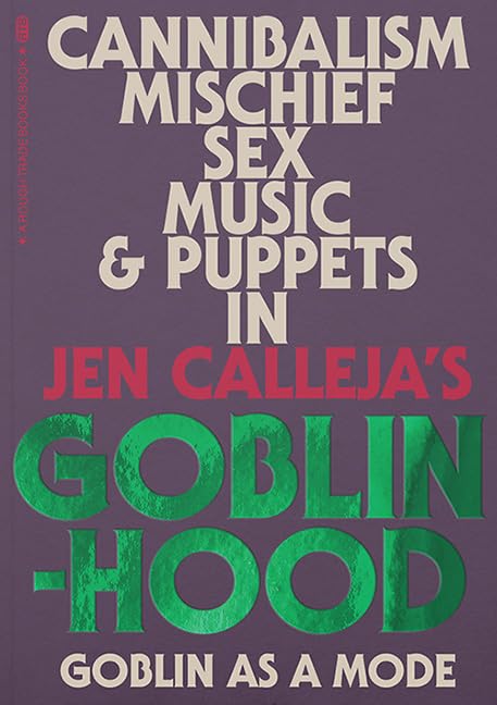 Book cover with purple background, white and red text, and large green metallic lettering.