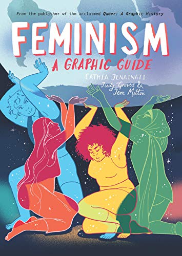 Book cover for "Feminism: A Graphic Guide" with illustrated figures.