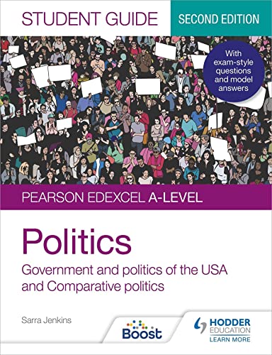 Textbook cover: “Politics” with a crowd of people holding signs.