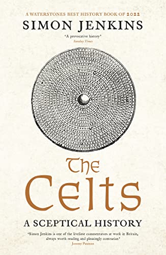 Book cover: "The Celts: A Sceptical History" with a Celtic disc illustration.