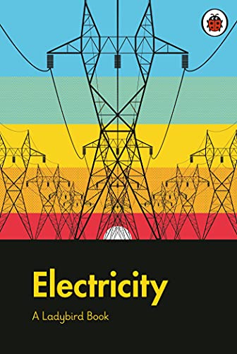 Ladybird book cover illustrating electrical pylons and the word "Electricity".